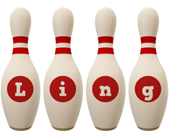 Ling bowling-pin logo