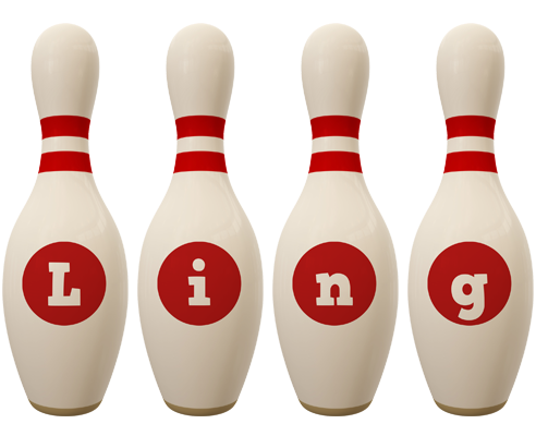 Ling bowling-pin logo