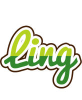 Ling golfing logo