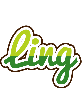 Ling golfing logo