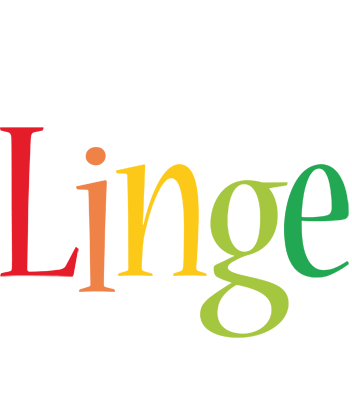 Linge birthday logo