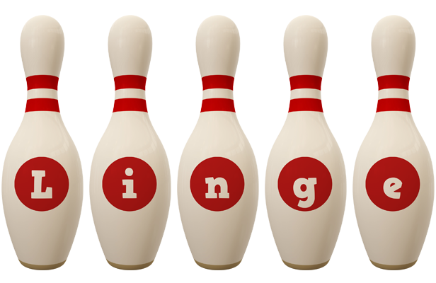 Linge bowling-pin logo