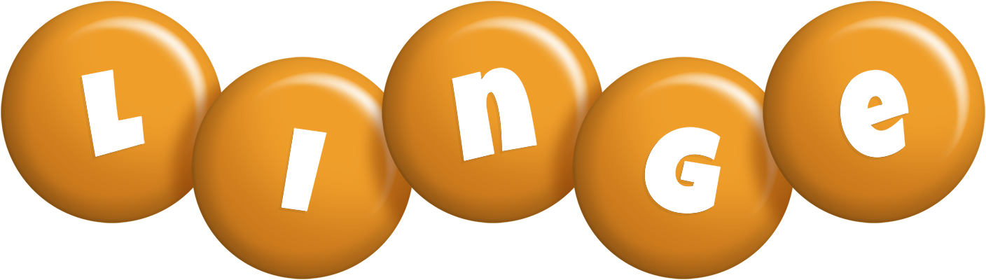 Linge candy-orange logo