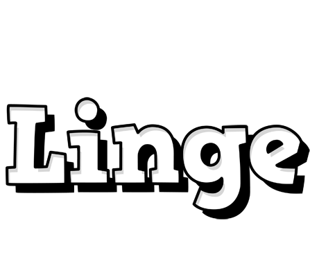 Linge snowing logo