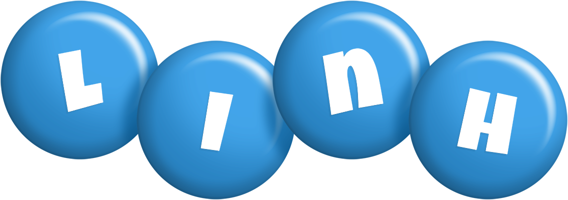 Linh candy-blue logo