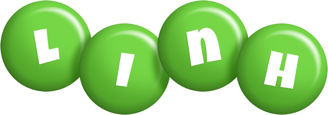 Linh candy-green logo