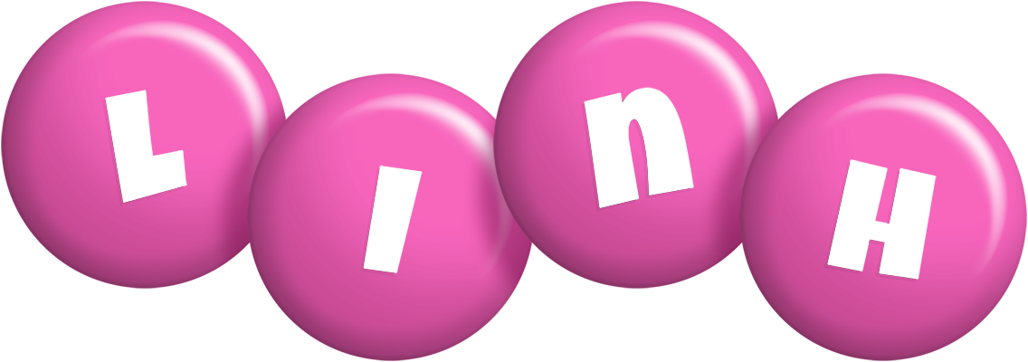 Linh candy-pink logo