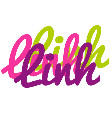 Linh flowers logo
