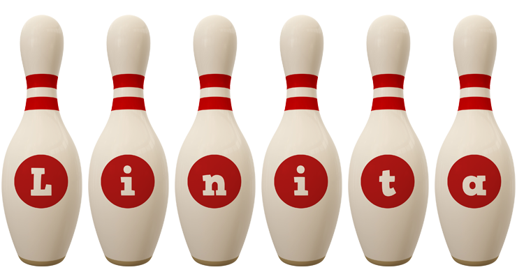 Linita bowling-pin logo