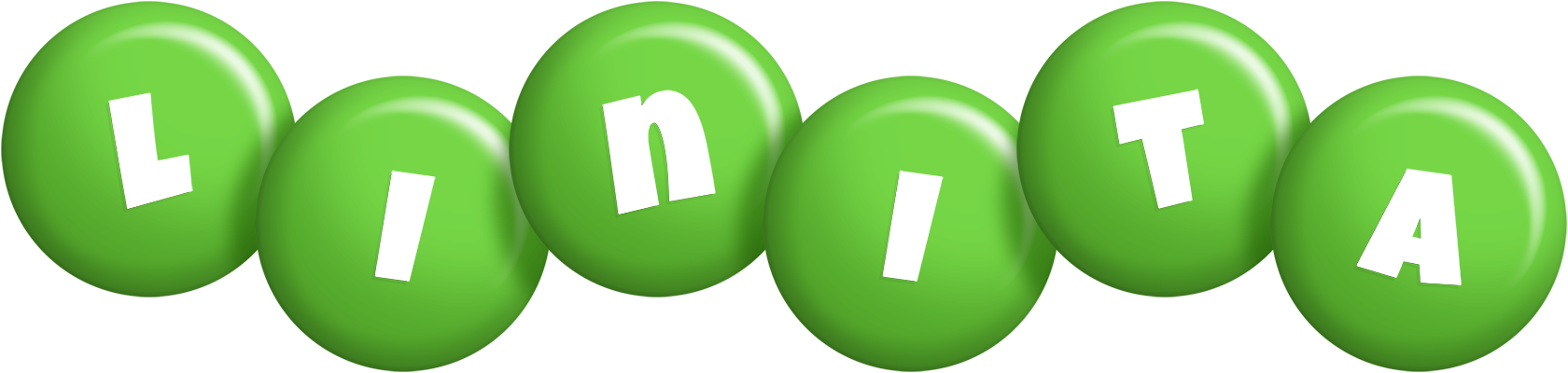 Linita candy-green logo