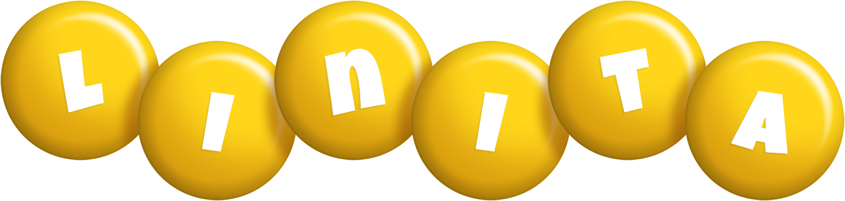 Linita candy-yellow logo