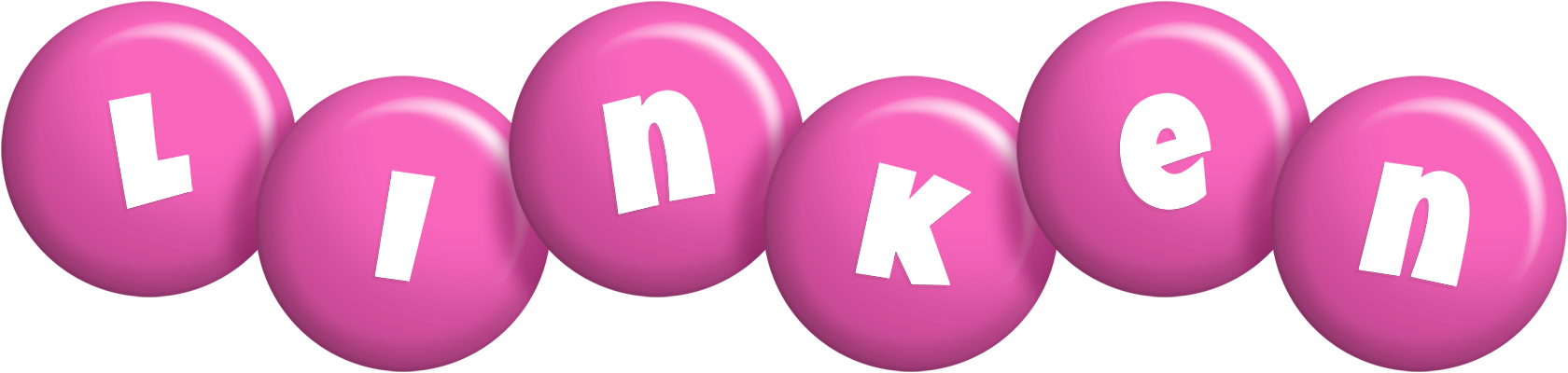Linken candy-pink logo