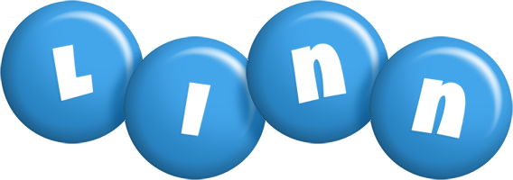 Linn candy-blue logo