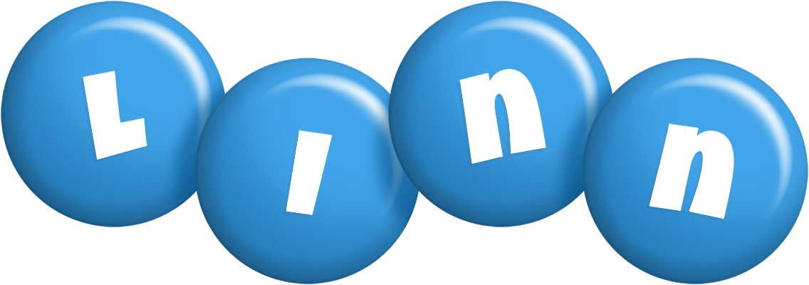 Linn candy-blue logo