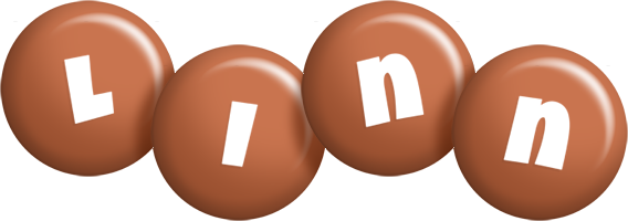 Linn candy-brown logo