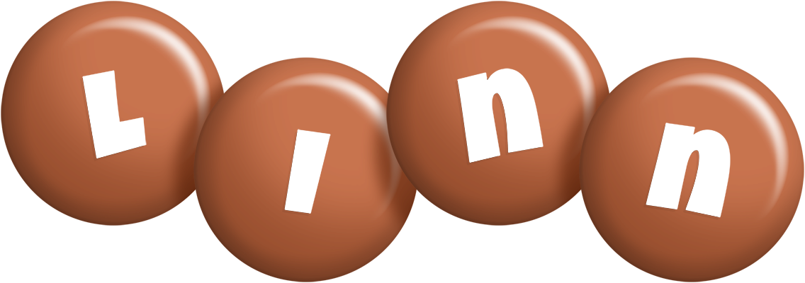 Linn candy-brown logo