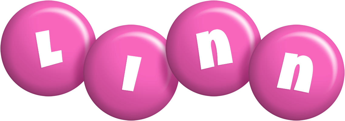 Linn candy-pink logo