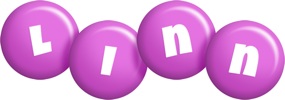 Linn candy-purple logo
