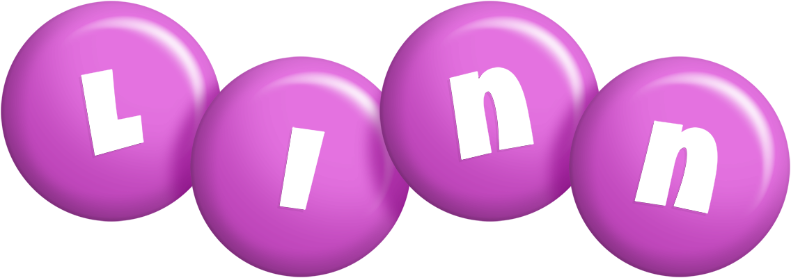 Linn candy-purple logo