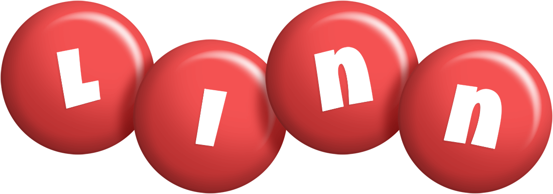 Linn candy-red logo