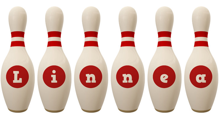 Linnea bowling-pin logo