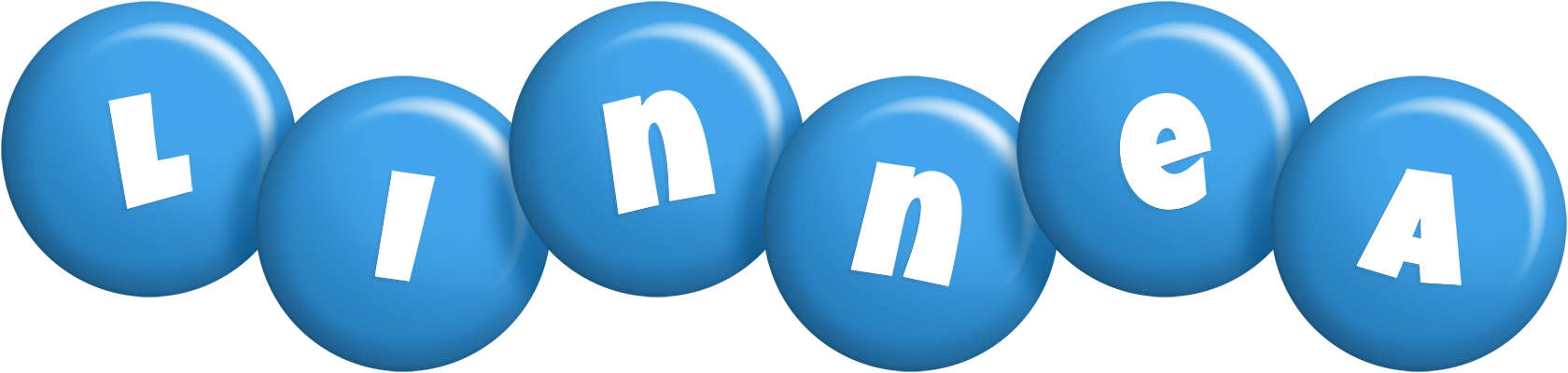 Linnea candy-blue logo