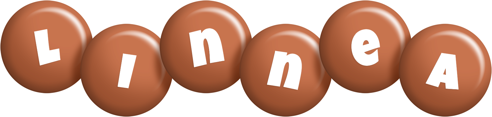 Linnea candy-brown logo