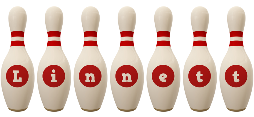 Linnett bowling-pin logo