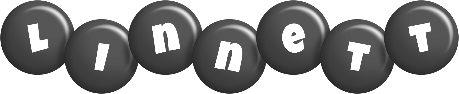 Linnett candy-black logo