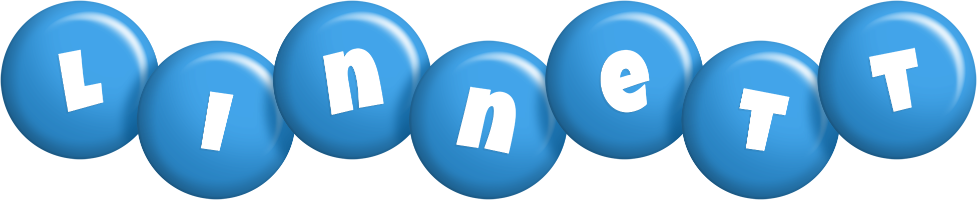Linnett candy-blue logo