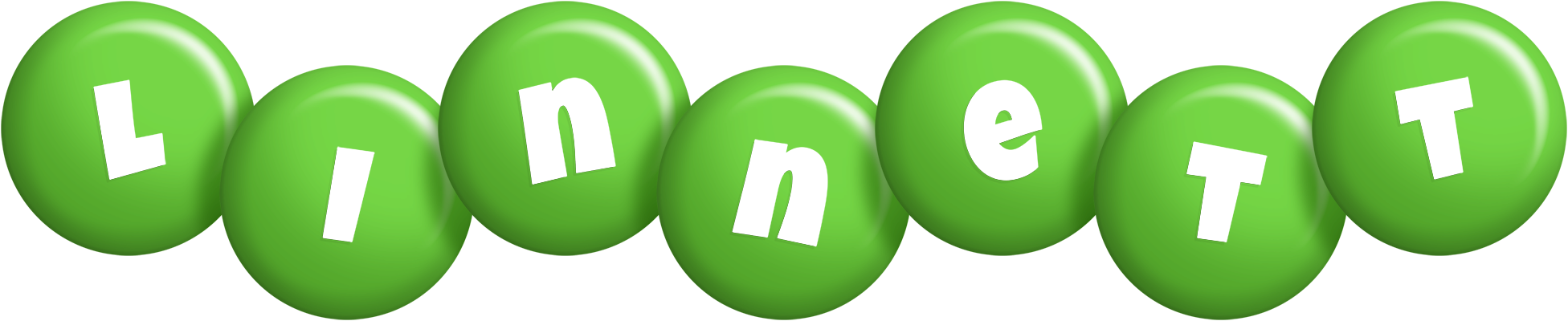 Linnett candy-green logo