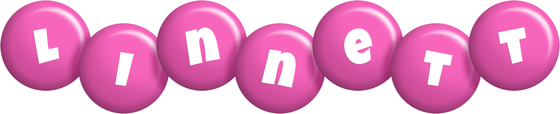 Linnett candy-pink logo