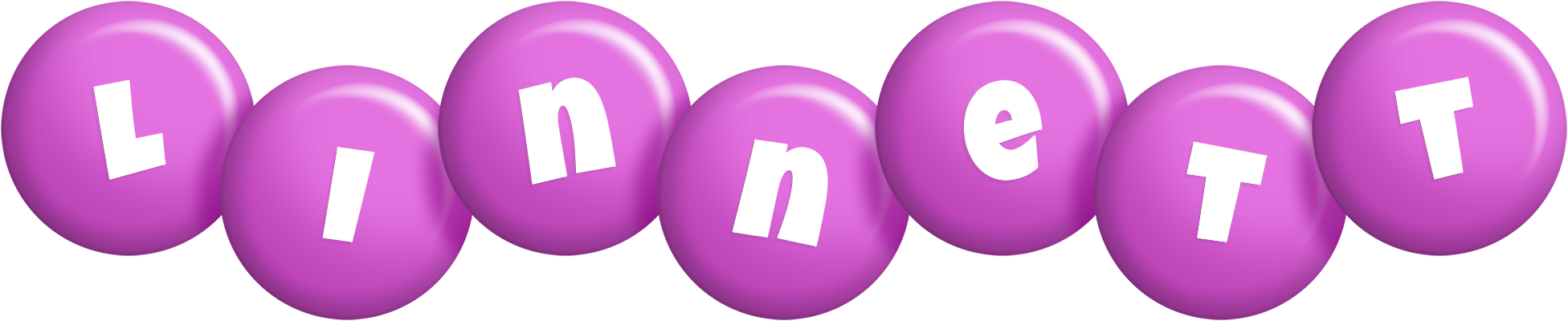 Linnett candy-purple logo