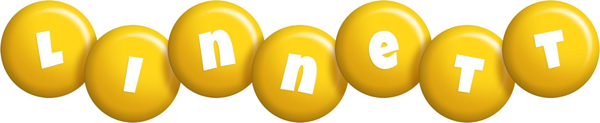 Linnett candy-yellow logo