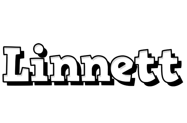 Linnett snowing logo