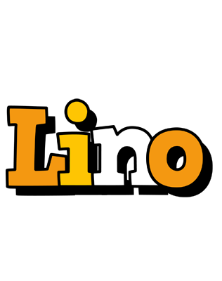 Lino cartoon logo