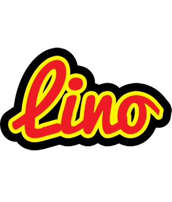 Lino fireman logo
