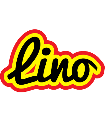 Lino flaming logo