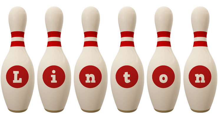 Linton bowling-pin logo