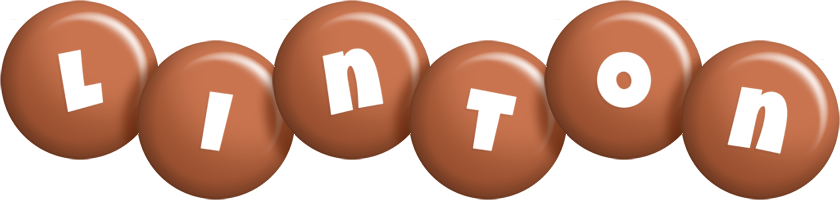 Linton candy-brown logo