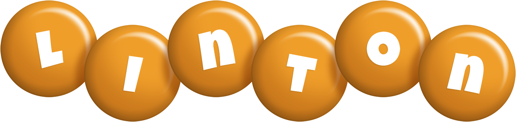 Linton candy-orange logo