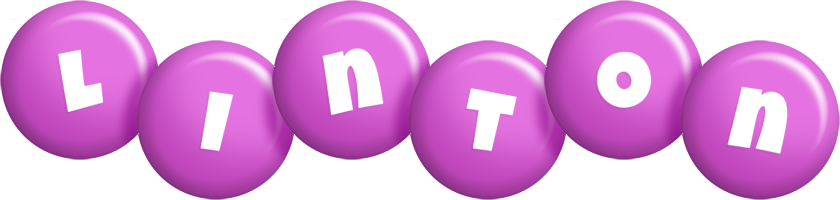 Linton candy-purple logo