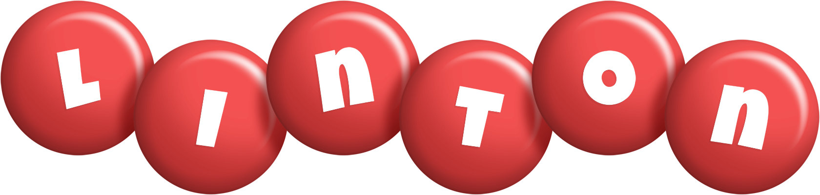Linton candy-red logo