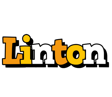 Linton cartoon logo