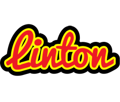 Linton fireman logo