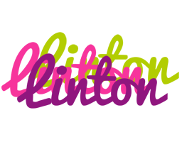 Linton flowers logo