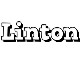 Linton snowing logo