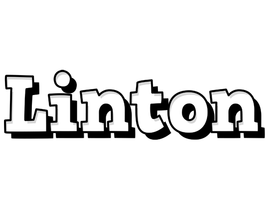Linton snowing logo