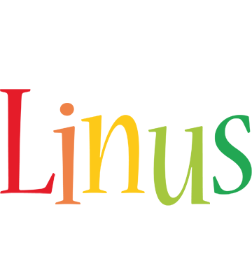 Linus birthday logo