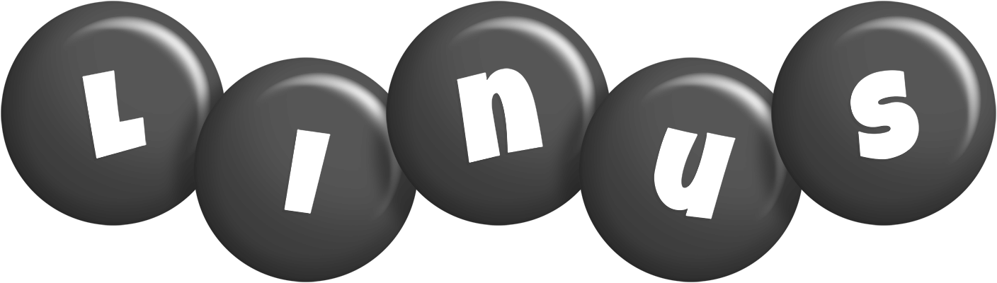 Linus candy-black logo